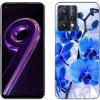 Pouzdro a kryt na mobilní telefon Realme Pouzdro mmCase Gelové Realme 9 Pro 5G - modré květy