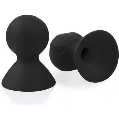 Liebe Seele Přísavky na bradavky silikonové černé – Zboží Dáma