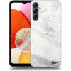 Pouzdro a kryt na mobilní telefon Samsung Picasee silikonové Samsung Galaxy A15 A156B 5G White marble čiré