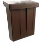 Satos Poštovní schránka 41.107.15 PH stojatá HNĚDÁ – Sleviste.cz