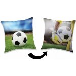 Jerry Fabrics polštář Fotbal two sides 40x40 – Sleviste.cz