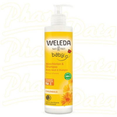 Weleda Měsíčkový mycí krém a šampon 400 ml – Zboží Dáma
