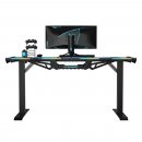 Ultradesk Force černý / modrý UDESK-FO-BL