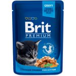 Brit Premium Cat Kitten Chicken Chunks 100 g – Sleviste.cz