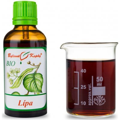 Bylinné kapky LÍPA BIO KAPKY TINKTURA 50 ml – Hledejceny.cz
