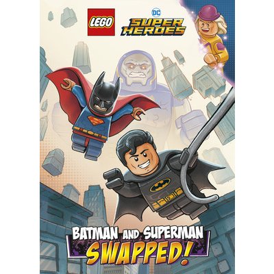 Batman and Superman: Swapped! Lego DC Comics Super Heroes Chapter Book #1 Hamilton Richard AshleyLibrary Binding – Zboží Mobilmania