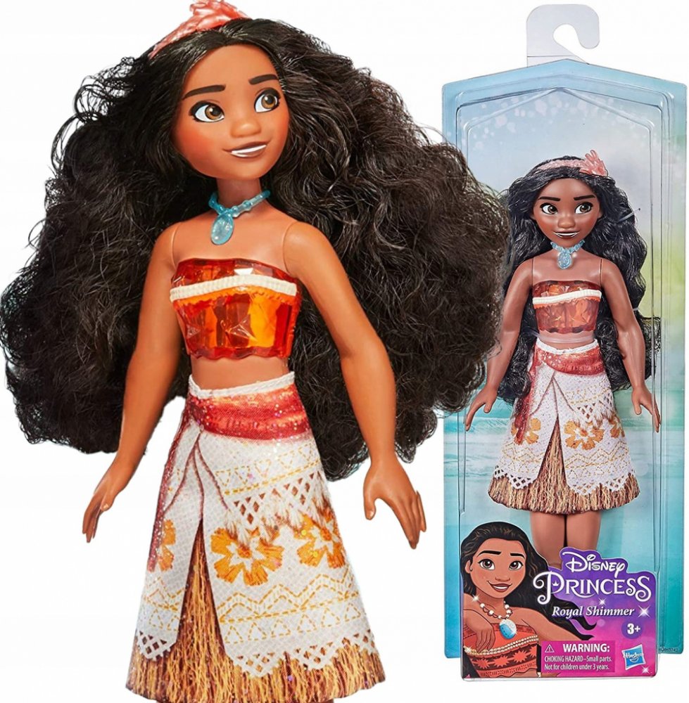 Disney princess Poupée Royal Shimmer Vaiana Orange