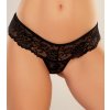 Dámské erotické kalhotky a tanga Allure Chiqui Love Panty Black