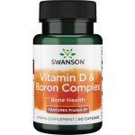 Swanson Vitamin D & Boron Complex 60 kapslí – Hledejceny.cz