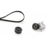 Sada žebrovaných klínových řemenů GATES K026PK1513 – Zboží Mobilmania