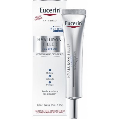 Eucerin Hyaluron Filler Eye Care FPS 15 15 ml – Zboží Mobilmania