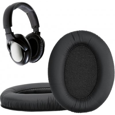kwmobile náhradní náušníky na sluchátka 2x pro Sennheiser HD201 / HD206 / HD180 / HD… černá – Hledejceny.cz