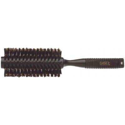 Sibel Classic 64 Black Wooden Round Brush 55 mm Kulatý kartáč na vlasy – Zboží Mobilmania