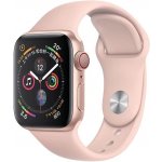 Coteetci silikonový sportovní náramek pro Apple watch 42 / 44 mm růžový CS2086-LP – Zboží Mobilmania