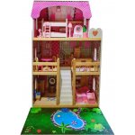 Eco Toys Dřevěný domek pro panenky Rezidence Maryland – Zboží Mobilmania