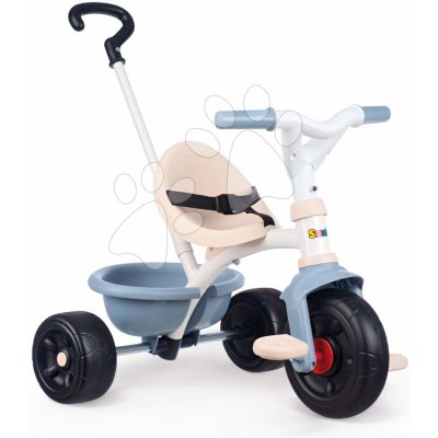 Smoby Be Fun Tricycle Blue s 95 cm vodicí tyčí – Zboží Mobilmania