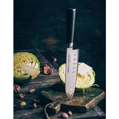 Samura MO-V Nůž Santoku 18 cm – Zboží Mobilmania