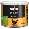 Konzerva pro psy Nativia Dog kuřecí svalovina 400 g