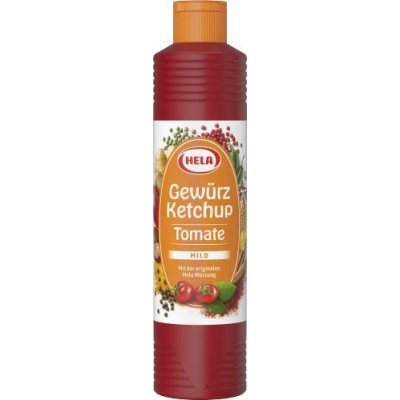 Hela Tomaten kořeněný kečup jemný 800 ml – Zboží Dáma