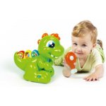 Clementoni Baby T-Rex dinosaurus naučný mluví česky na baterie Zvuk – Zboží Mobilmania