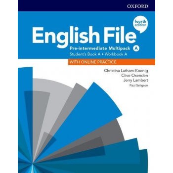 English File Fourth Edition Pre-Intermediate Multipack A with Student Resource Centre Pack