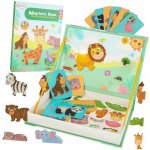 KIK KX5428_1 Magnetické safari zvířata 47 dílků – Zboží Dáma