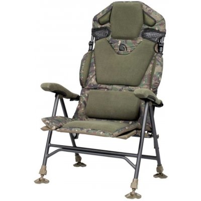 Trakker Křeslo komfortní s područkami Levelite Camo Longback Recliner – Zboží Dáma