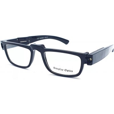 Sunplay Dioptrické brýle s LED osvětlením 1004 černá – Zboží Dáma