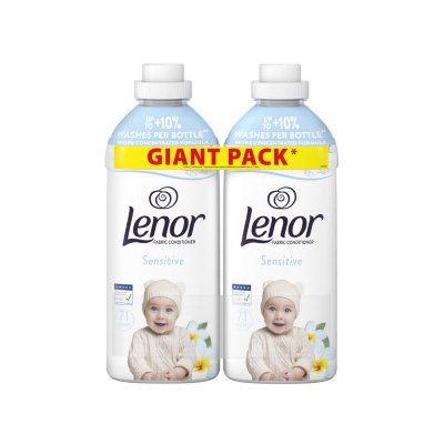 Lenor aviváž Sensitive 2 x 1,491 l 142 PD – Zboží Dáma