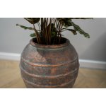 Ter Steege Váza Kris copper grey D27 H47 – Hledejceny.cz