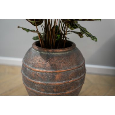 Ter Steege Váza Kris copper grey D27 H47 – Hledejceny.cz
