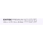 EXTOL PREMIUM plátky do pily ocasky 3ks 225x19x0,9mm Bi-metal – Zbozi.Blesk.cz
