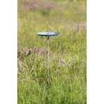 Trixie Pítko pro ptáky upenvění do země 1,800 ml / ø 35 cm kovové šedé – Zboží Dáma