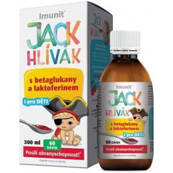 Imunit Jack Hlívák Sirup s betaglukany a laktoferinem 300 ml