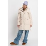 Reporter Young prošívaná bunda s kapucí v prodlouženém střihu béžová – Hledejceny.cz