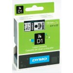 Dymo 45803 černý tisk/bílý podklad, 7m, 19mm – Sleviste.cz