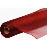 Organza SNOW 36cm x 9,1m VÍNOVÁ – Hledejceny.cz