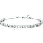 Michael Kors Nádherný stříbrný náramek se zirkony Premium MKC1812040 – Zboží Mobilmania