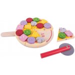 Bigjigs Toys krájecí dřevěná pizza – Zbozi.Blesk.cz