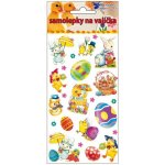 Samolepky velikonoční gelové 19 x 9cm – Zboží Mobilmania