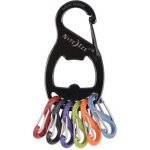 Přívěsek na klíče Nite Ize KeyRack+ S Biner black – Zboží Dáma