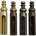 MP Krytka na panty ozdobná Provedení: OGA-antik šedá, Průměr: 16 mm – Zboží Dáma