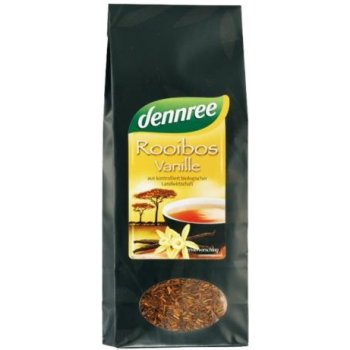 Dennree Rooibos čaj s příchutí vanilky 100 g