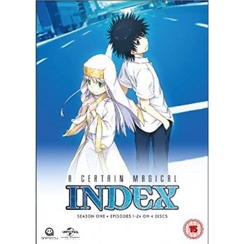 A Certain Magical Index Complete Season 1 Collection Episodes 1-24 DVD