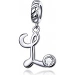 P&J Jewellery Stříbrný visací přívěsek Visací písmenka SB73 A – Zboží Mobilmania