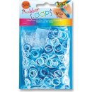 Loops Gumičky Rubber 500 ks mix modrá