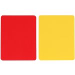 Merco karty pro rozhodčí červená + žlutá 1 sada – Zboží Dáma