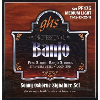 GHS Banjo 5 Sonny Osborne Signature