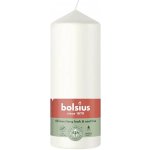 Bolsius Válcová svíčka Essentials, bílá Cloudy White, pr. 5,8 x 15 cm – Zbozi.Blesk.cz