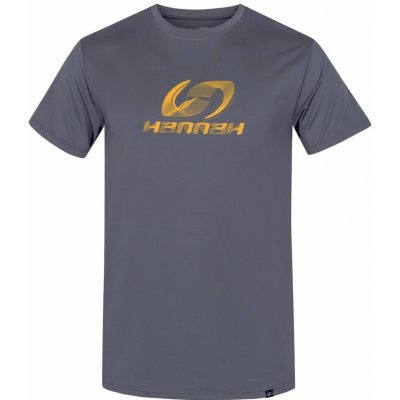Hannah pánské funkční tričko Parnell II Asphalt šedá – Zboží Mobilmania